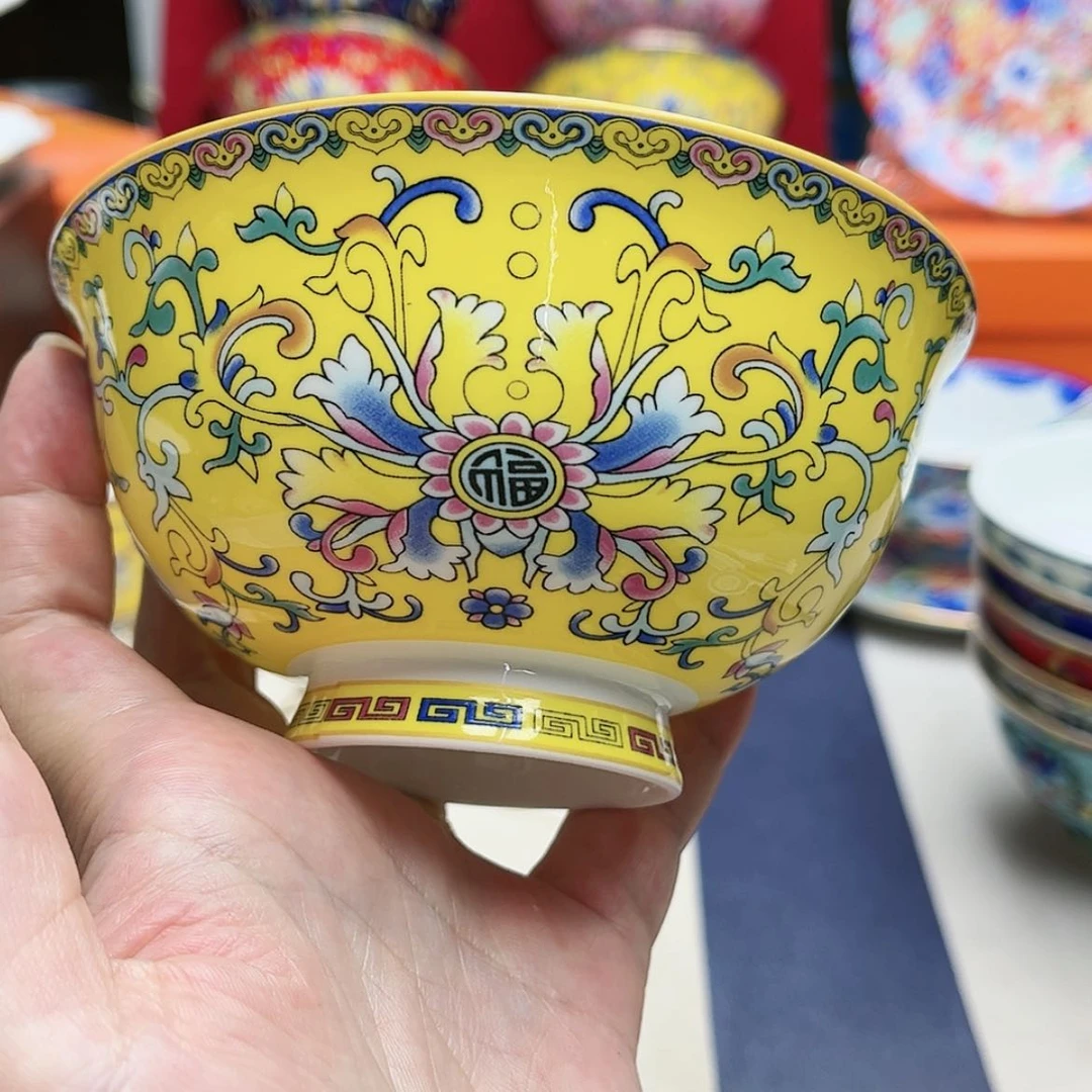【闪购商品】珐琅4.5寸4个…………