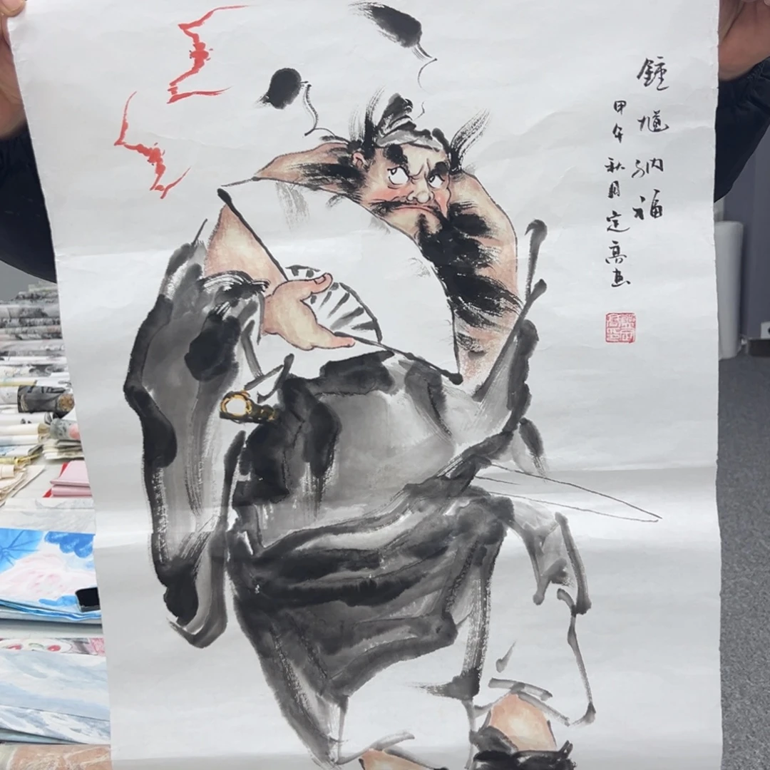 国画纯手绘字画宣纸