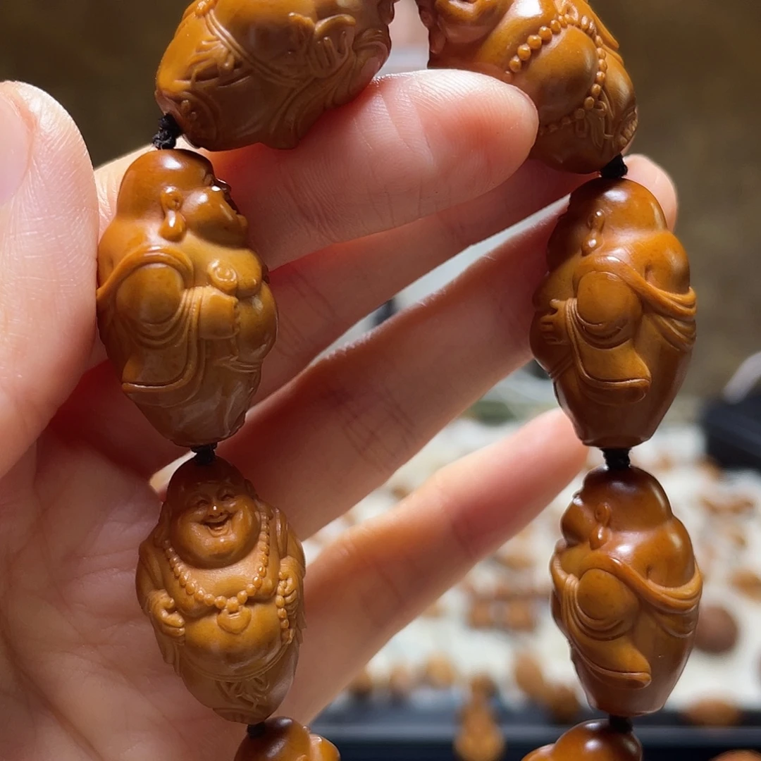 橄榄核手串/手链橄榄核 小金条