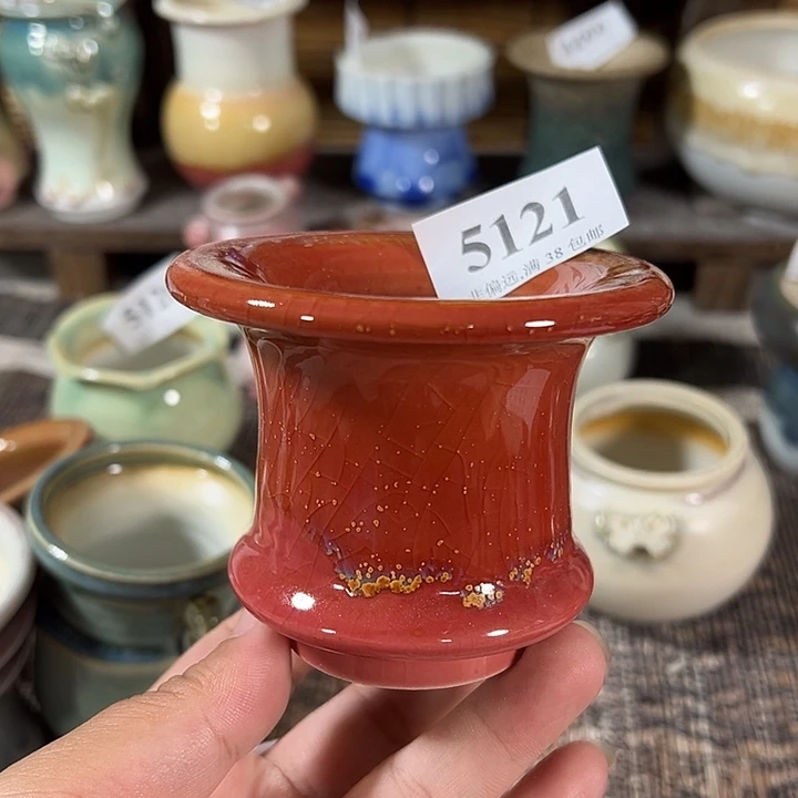 口5 手工花盆满30包邮