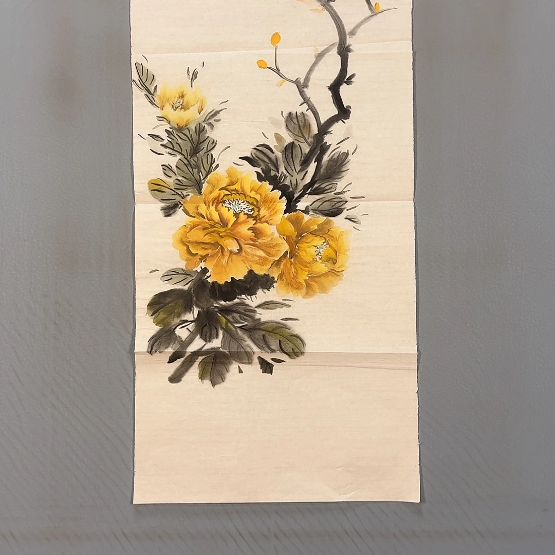 国画474 牡丹一如你初