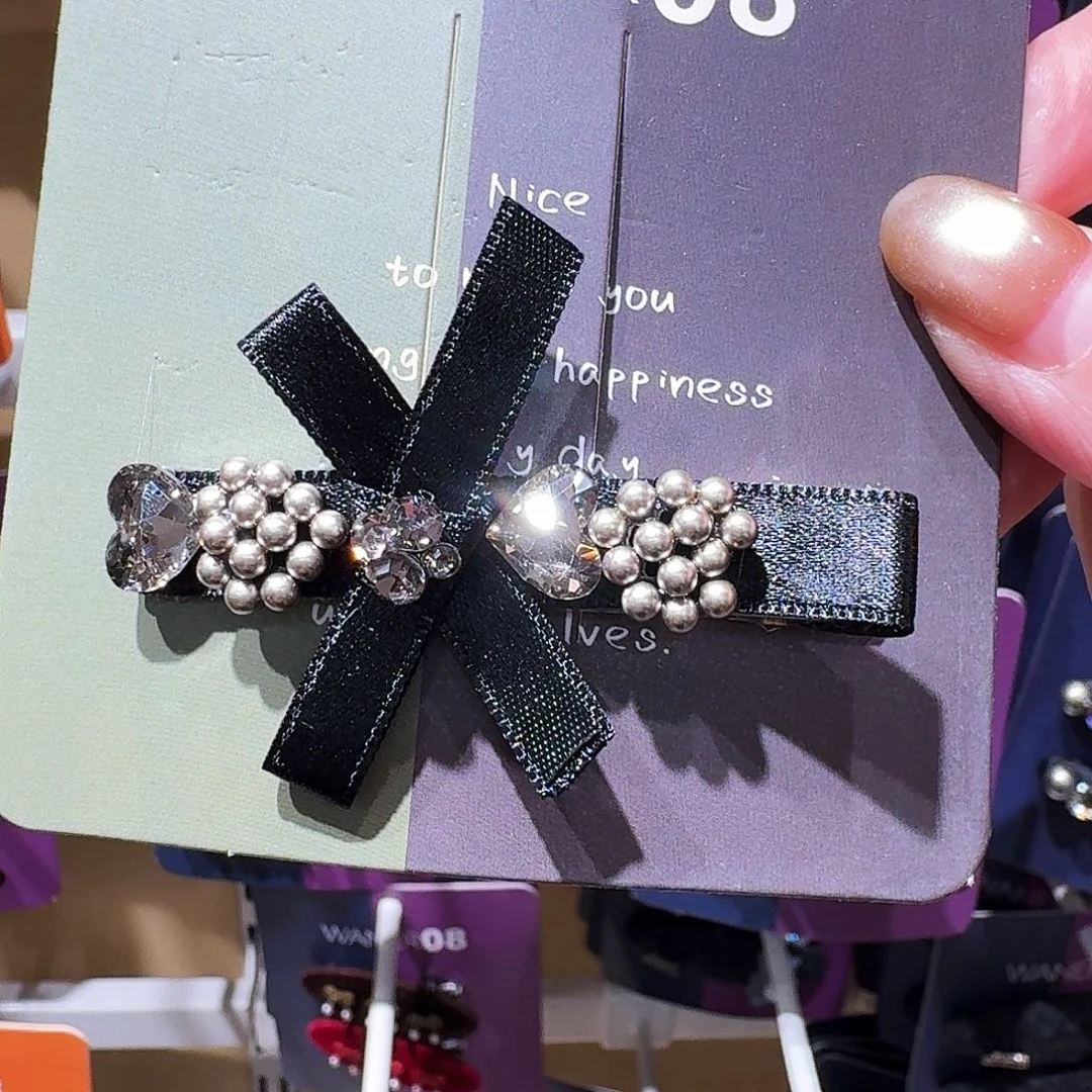 皮质非金属黑鹅夹子