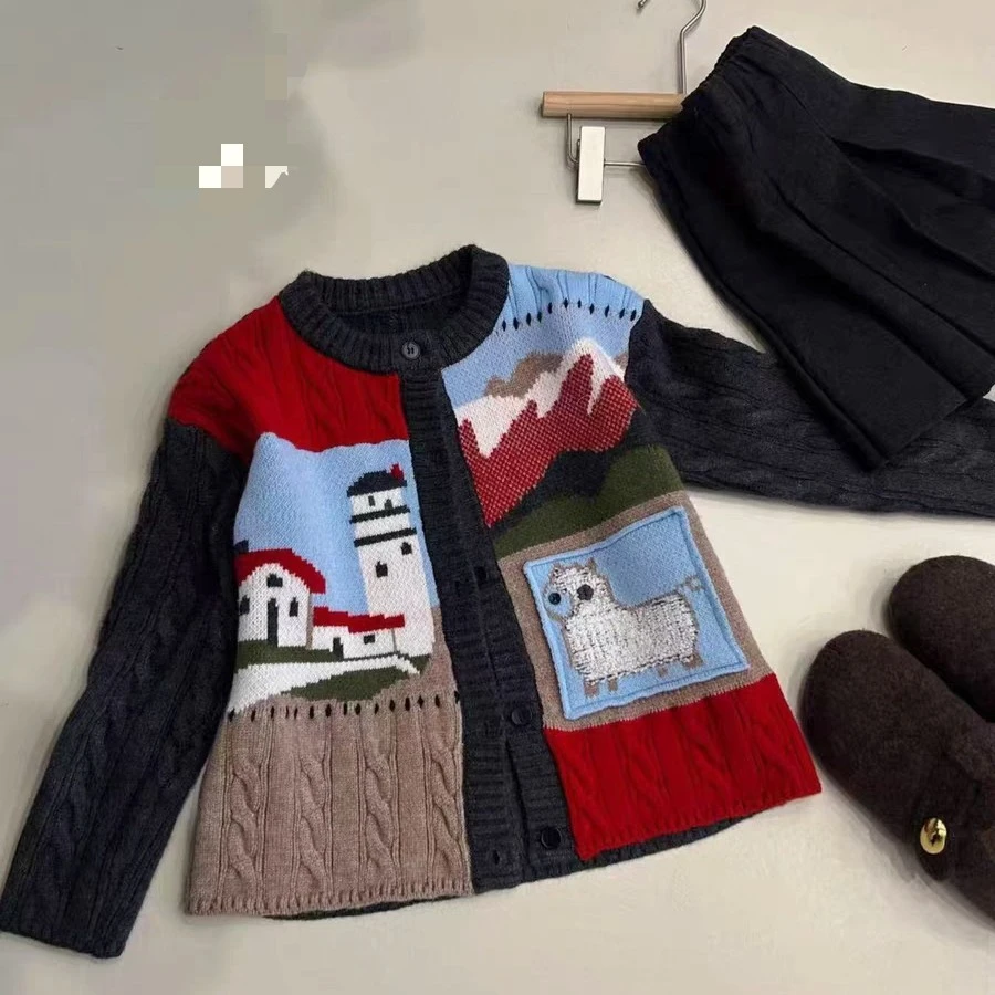 子田推荐-儿童潮牌冬款新款开衫