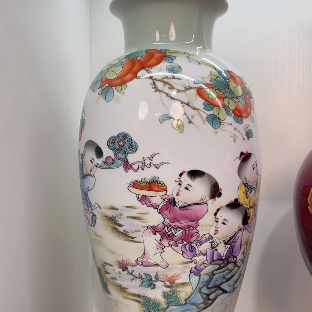 摆件景德镇陶瓷现代工艺品摆件