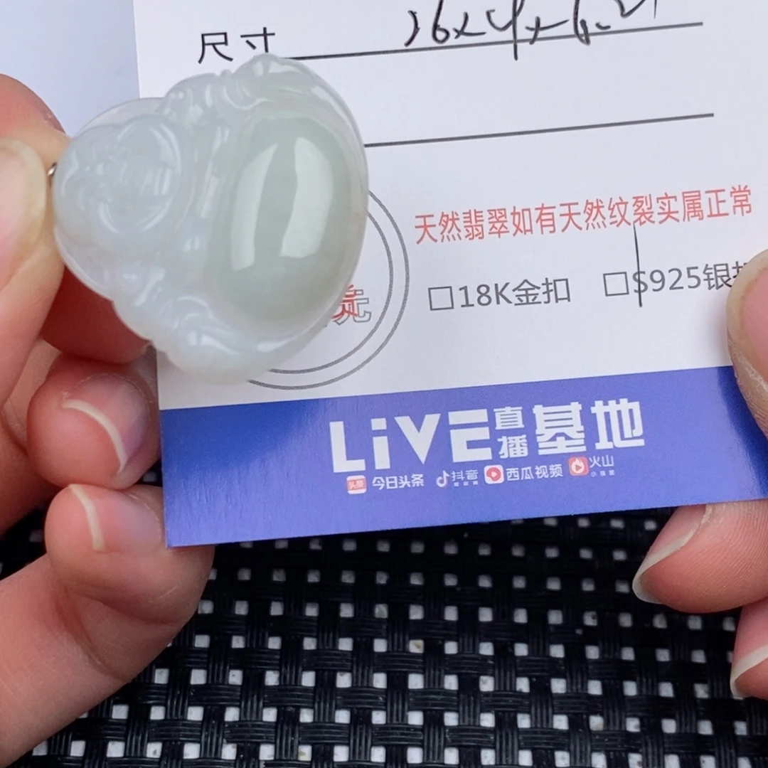 翡翠银S925镶嵌颈饰