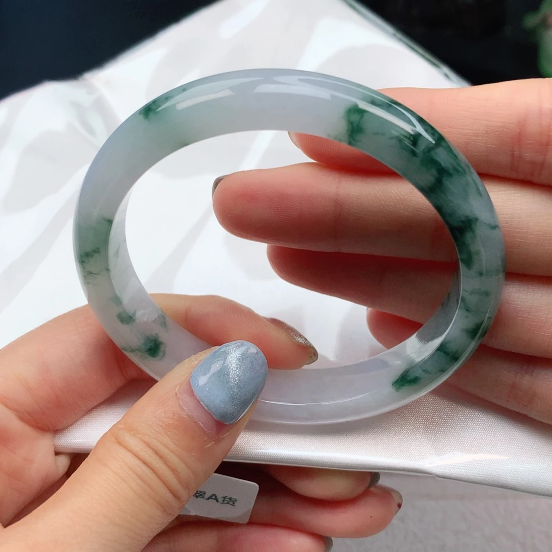 翡翠手镯未镶嵌翡翠手镯56贵妃