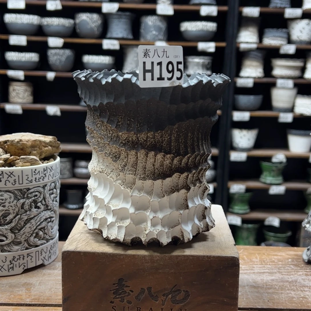 素八九陶瓷内口12.5高14.5