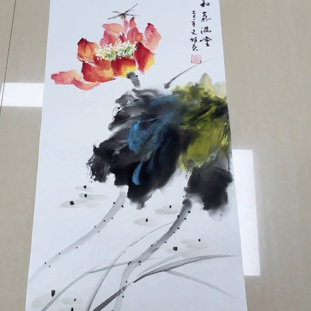 国画国画作品多次