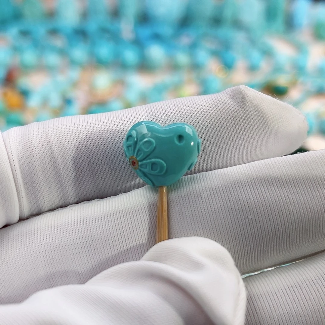 绿松石珠宝奇石未镶嵌