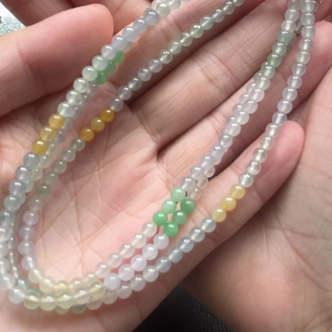 翡翠未镶嵌颈饰缅甸翡翠