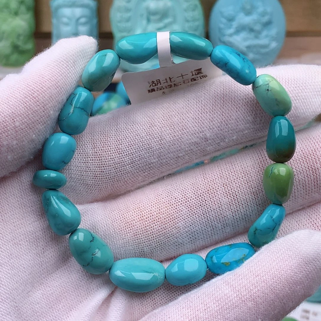 未镶嵌绿松石珠宝奇石