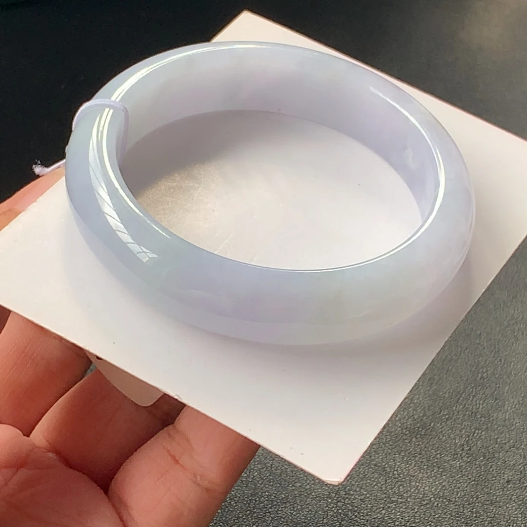 奥***仔未镶嵌手镯翡翠53.3-13-7.9