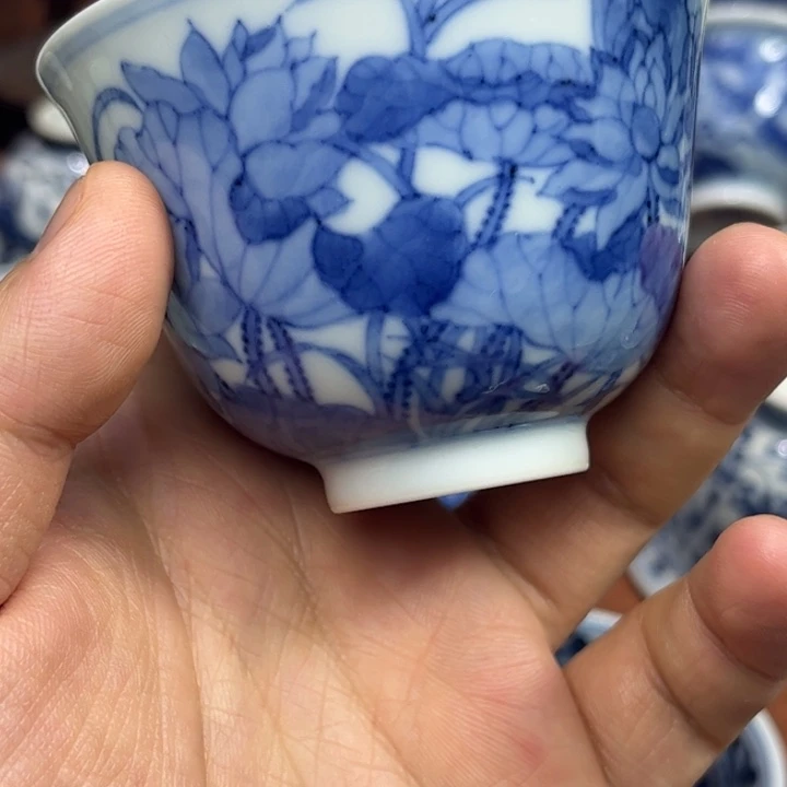 摆件陶景德镇陶瓷杯999