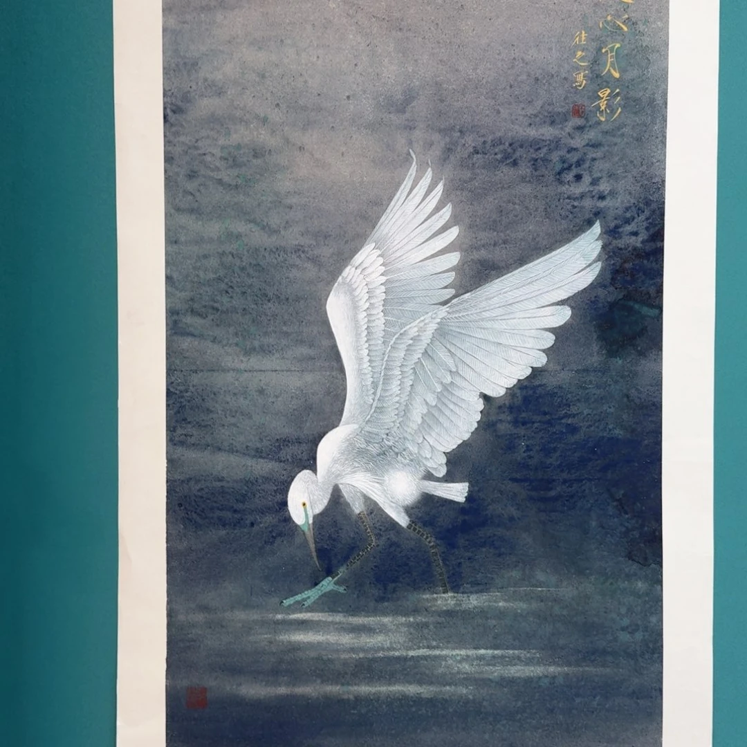 国画国画作品山水花鸟