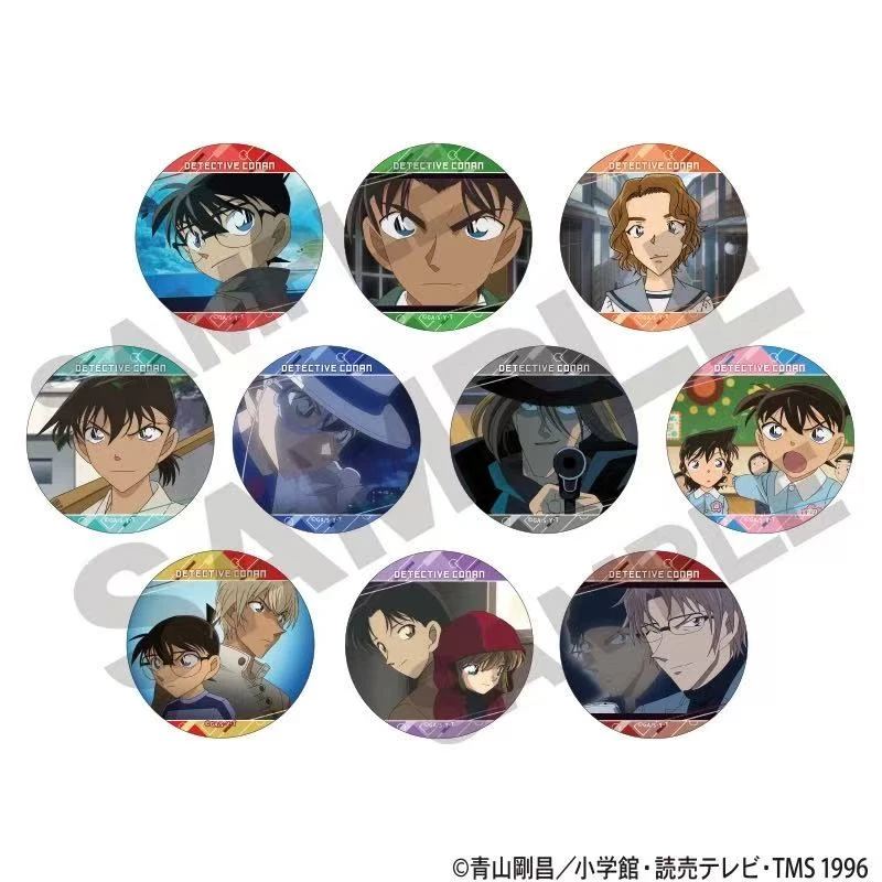 【名侦探柯南】TV场面写六弹吧唧 徽章 全10种 潮玩盲盒（默认代拆）
