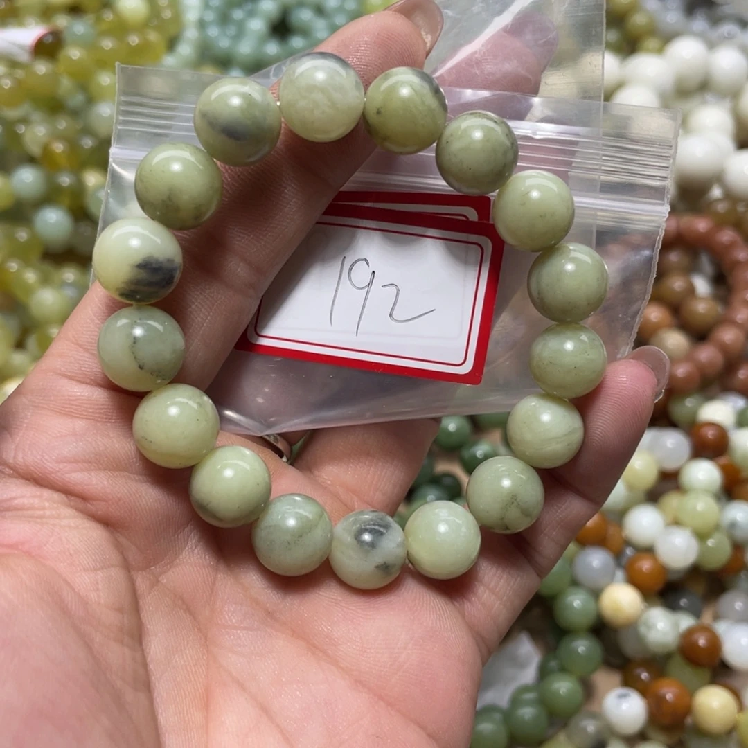 蛇纹石玉未镶嵌手串