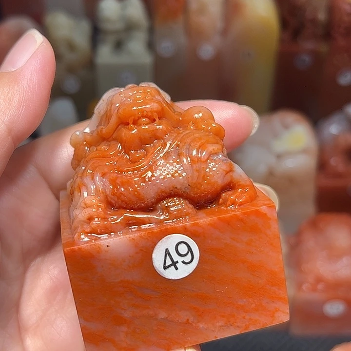 老挝石老挝保利石印章