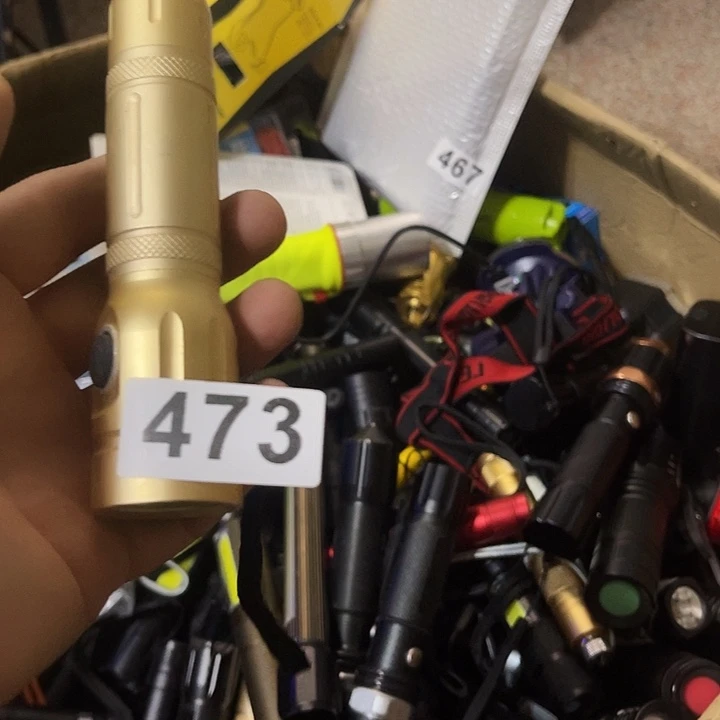 激光手强光头灯手电家用户外473