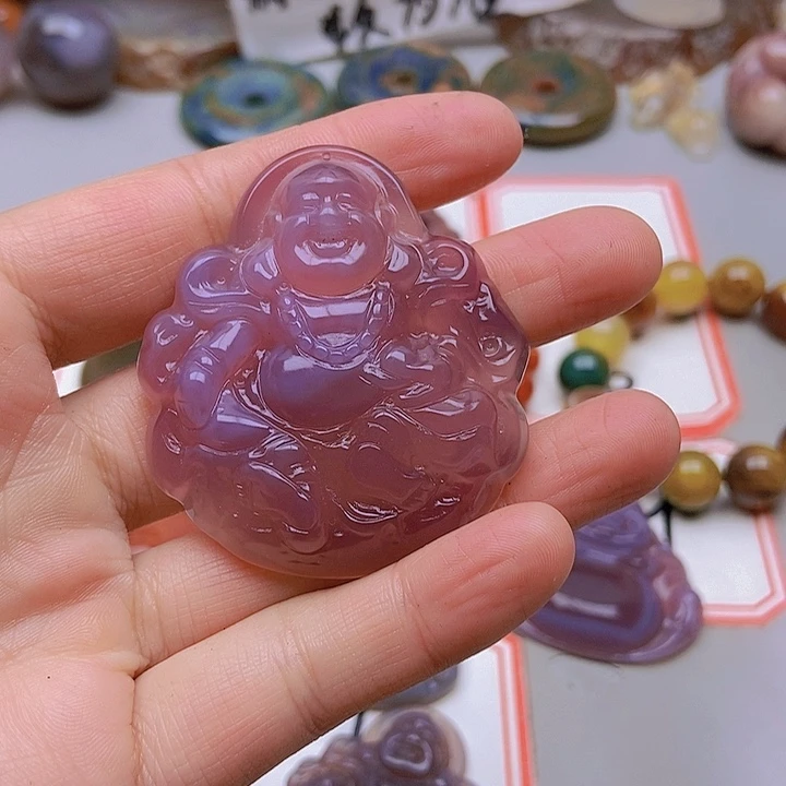 【闪购商品】未镶嵌玛瑙/玉髓珠宝半成品逍**尘