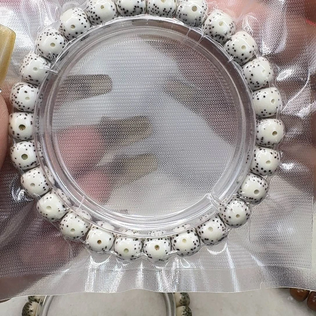 星月菩提手串103入门原生态原脂白98