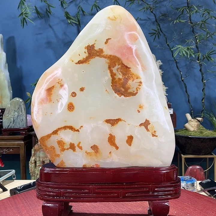 石材天然玉石摆件