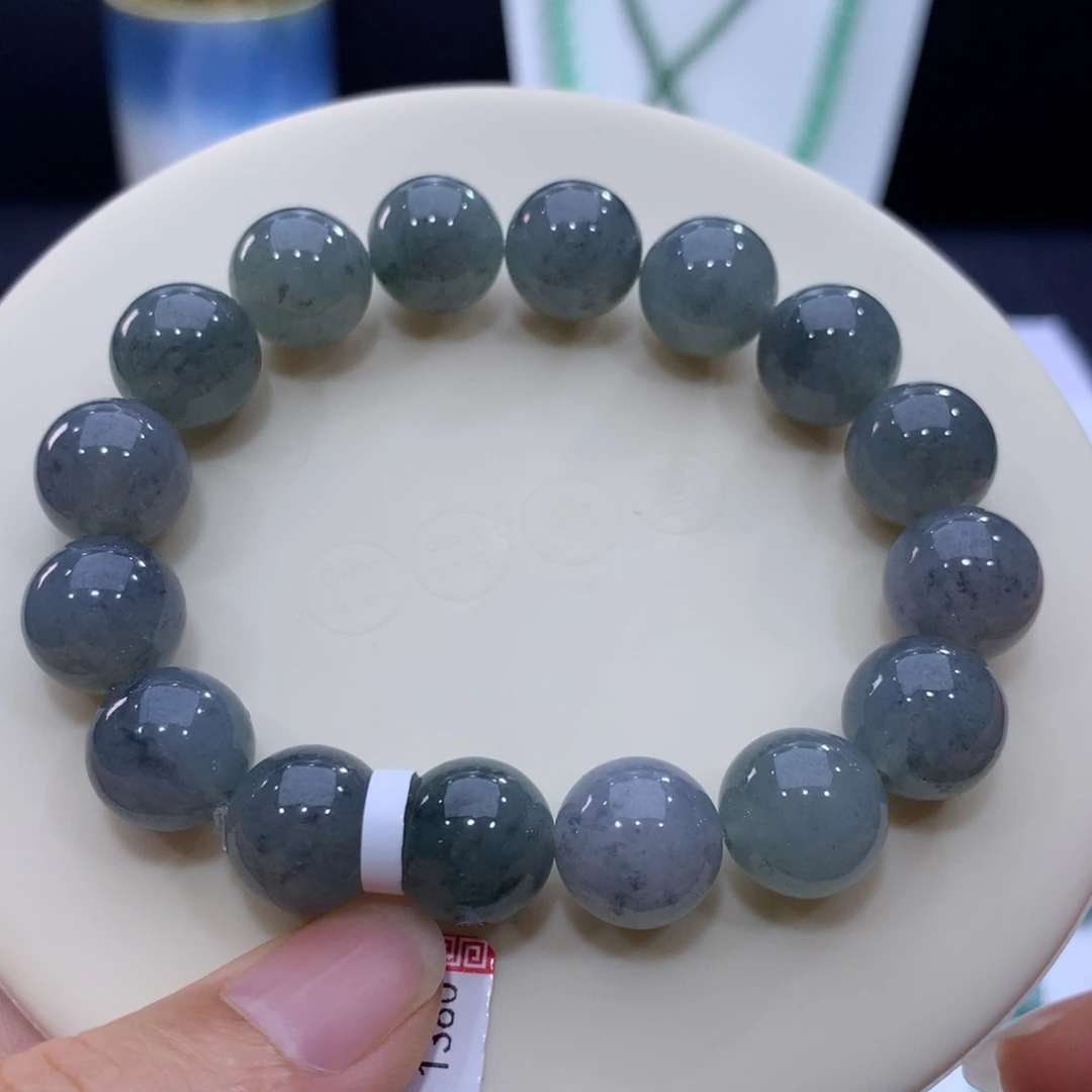 未镶嵌手链翡翠乌鸡卡12十