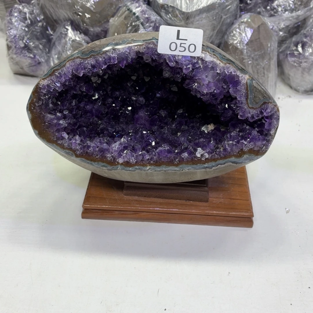 未镶嵌水晶摆件天然紫水晶