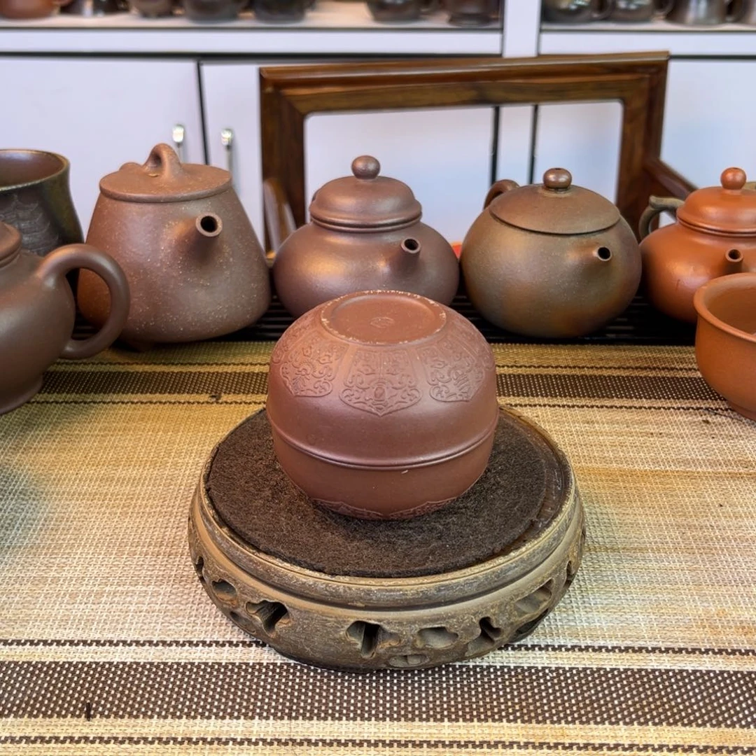 紫砂茶壶一厂紫泥60cc