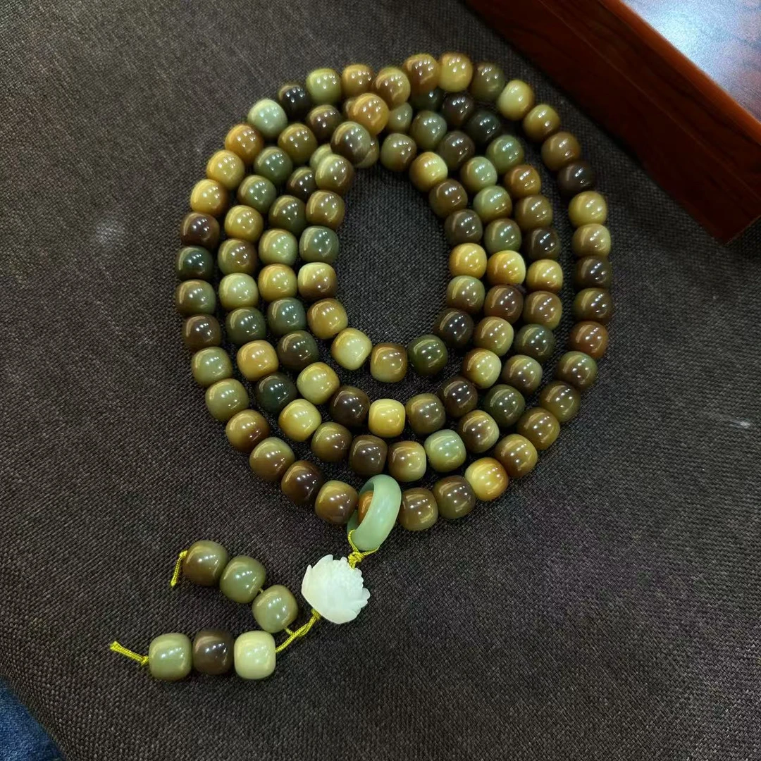 （无礼盒）天然敦煌多宝菩提长串07
