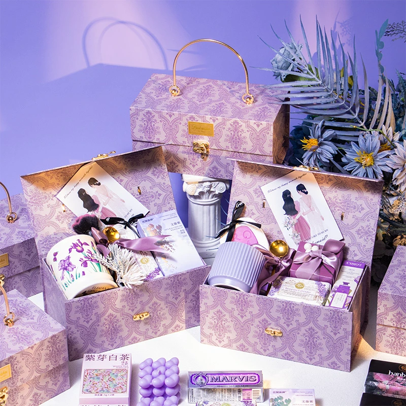 伴娘伴手礼女结婚送姐妹团高档实用礼物婚礼小众高级轻奢手提礼盒