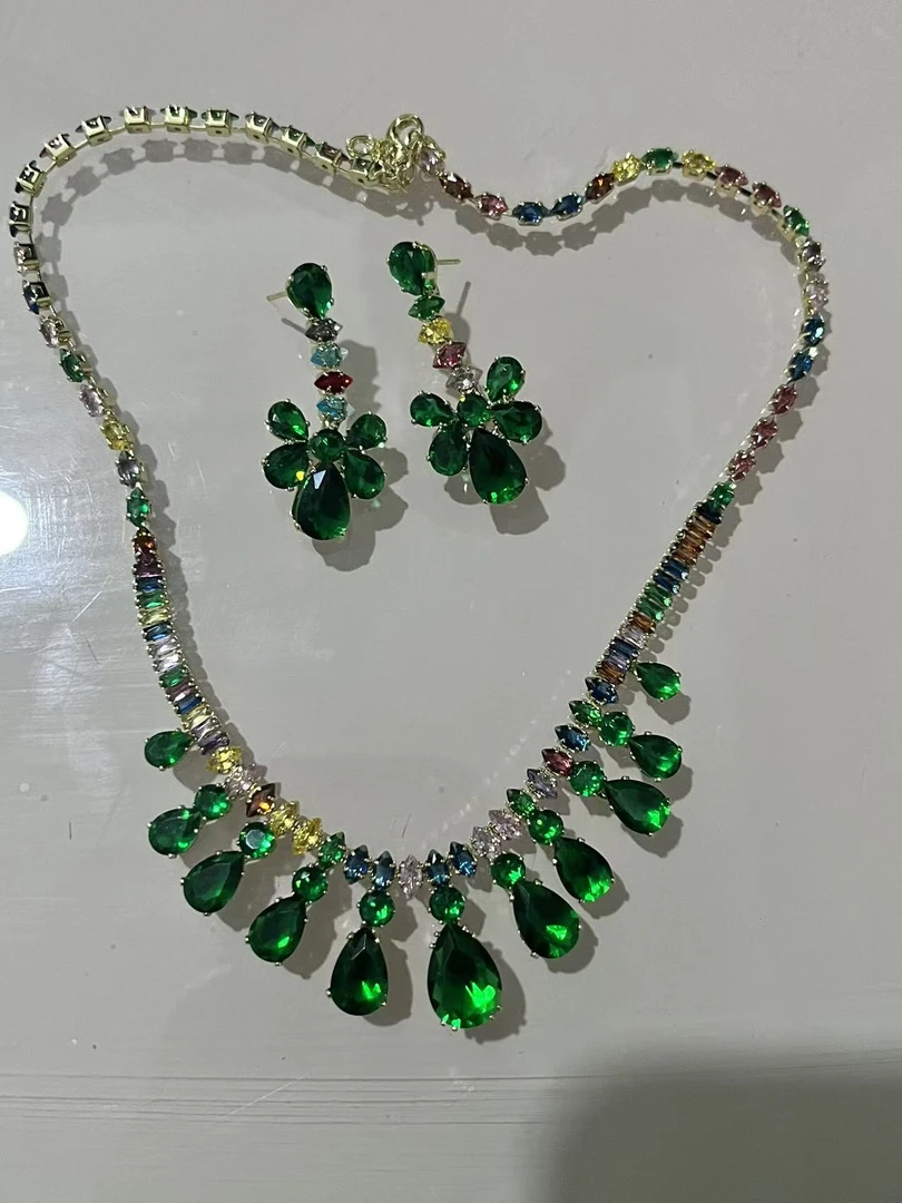 非金属珐琅项链 时尚轻奢首饰LXB11334