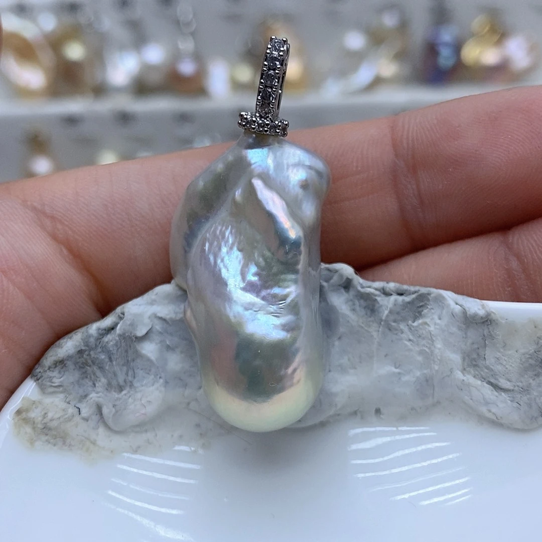 吊坠(不含链)未镶嵌淡水珍珠