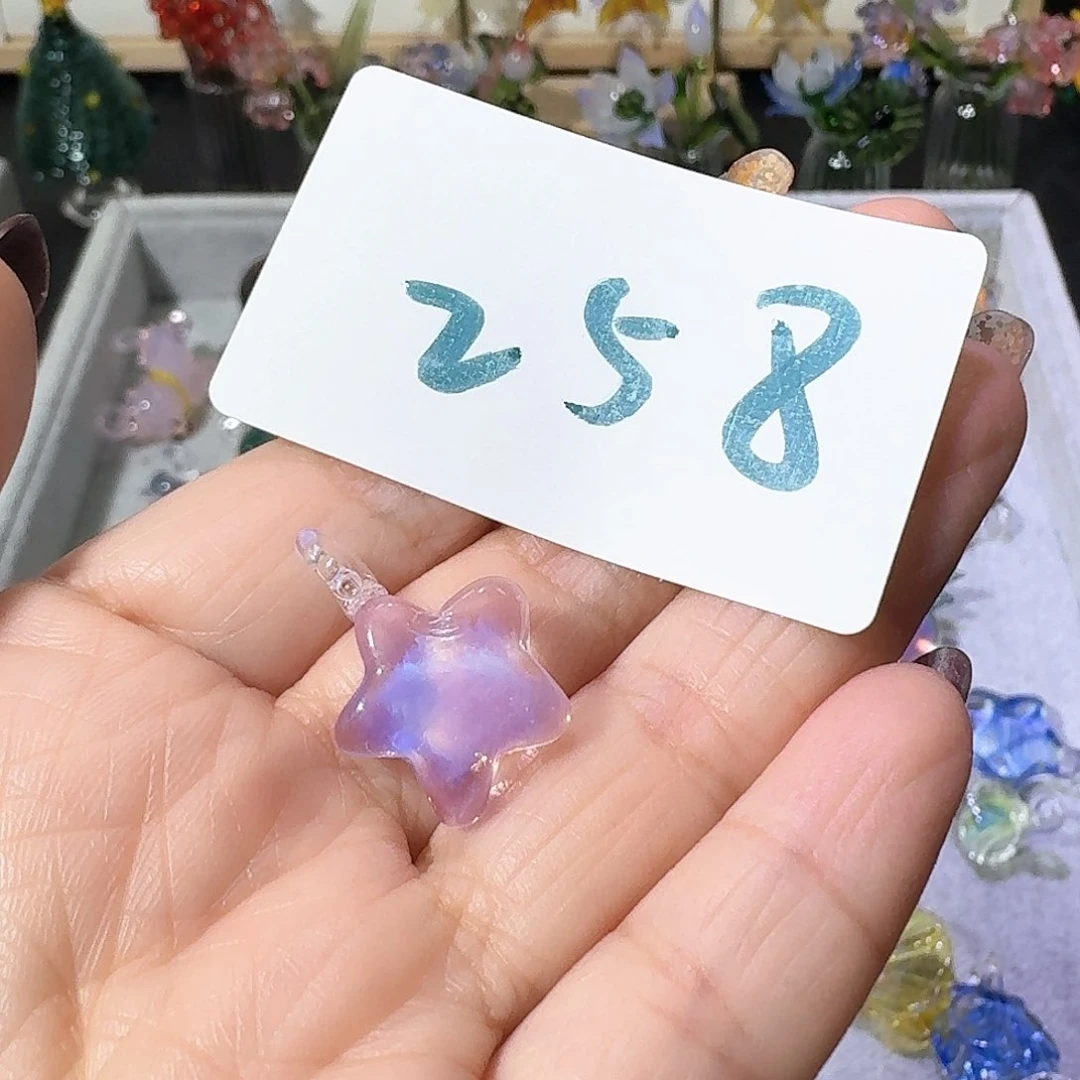 琉璃吊坠(不含链)258星星