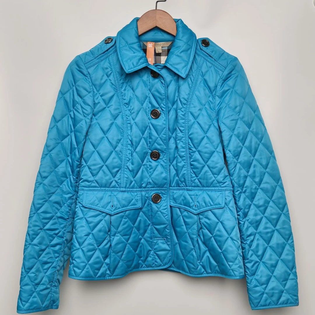 99新 BURBERRY/博柏利 汤/P235806709/翻领 修身 口袋上衣 外套 M