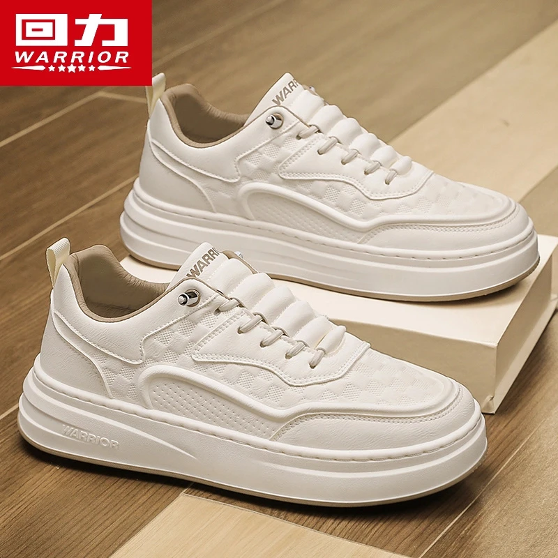 回力男鞋2025秋季新款潮流时尚休闲小白鞋男款平底板鞋百搭跑步鞋