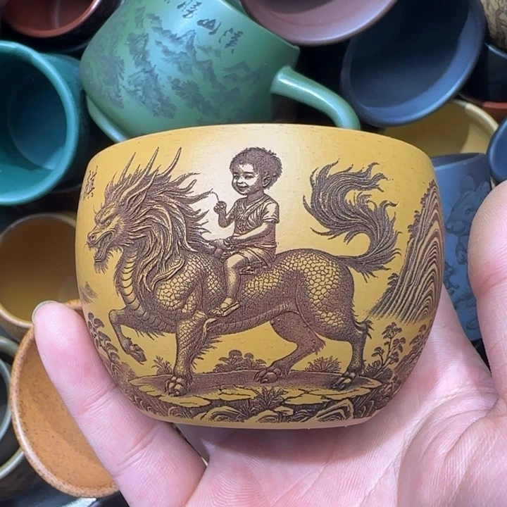 茶杯紫砂全手工制作工艺