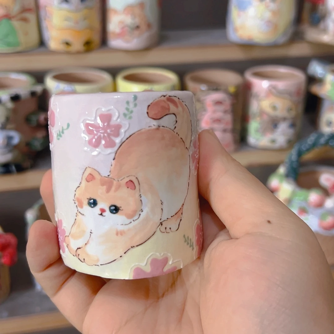 老梧家纯手工多肉花盆