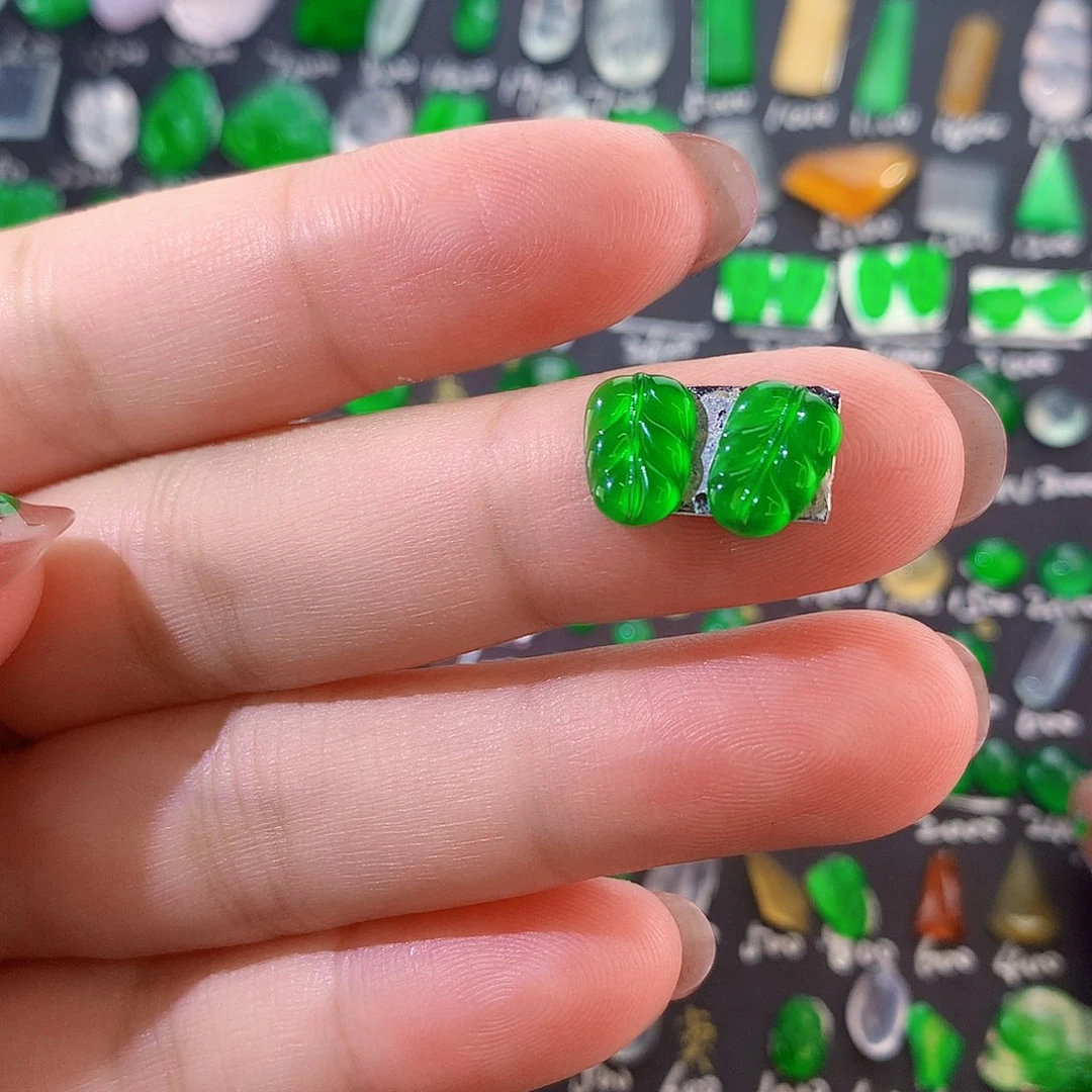 翡翠未镶嵌颈饰纯天然翡翠a货