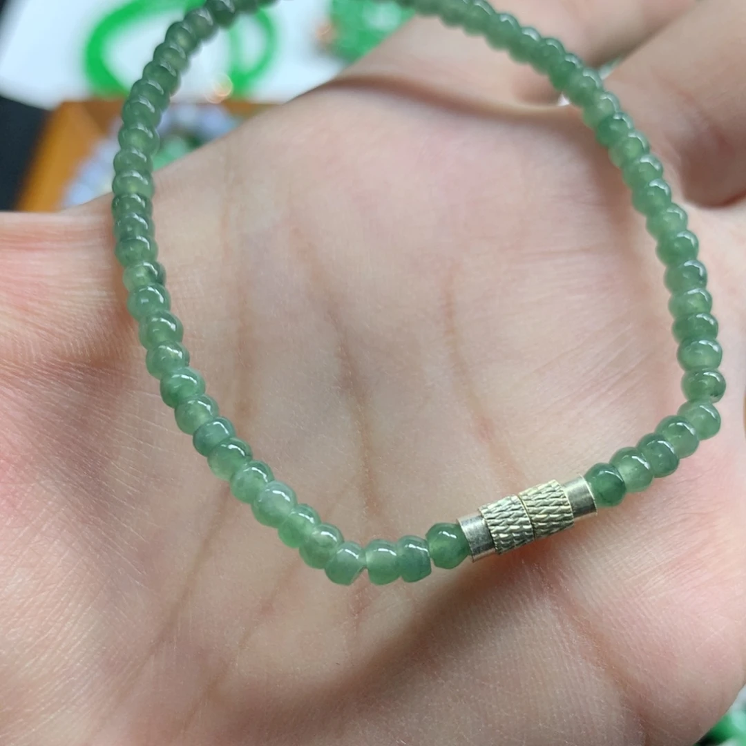 未镶嵌手链翡翠翡翠