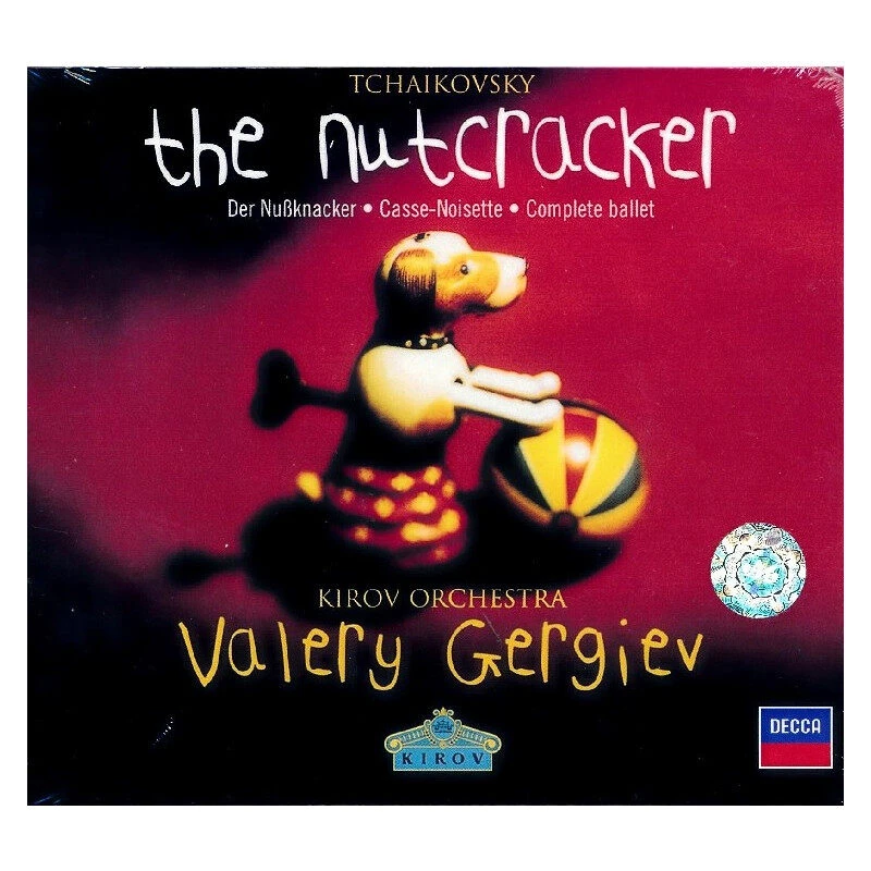 【原装进口】捷杰耶夫《柴可夫斯基：胡桃夹子》德版CD正版专辑唱片
