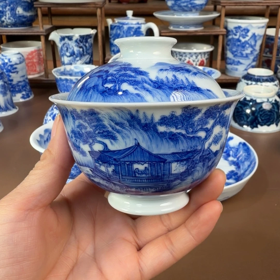 景德镇陶瓷手工手绘