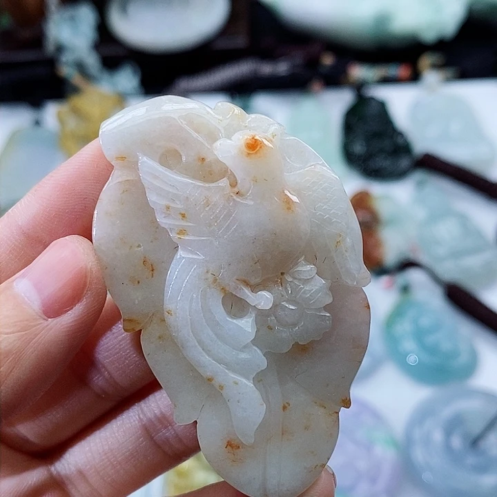 颈饰未镶嵌翡翠缅甸翡翠a货