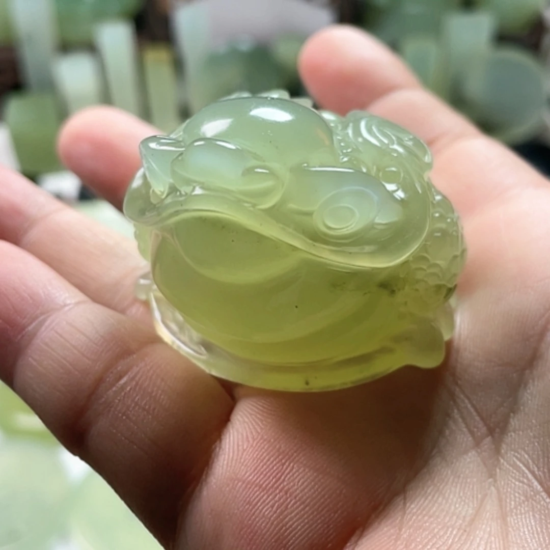 【闪购商品】未镶嵌岫玉手把件