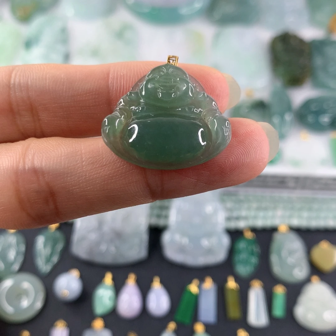 颈饰未镶嵌翡翠葫芦