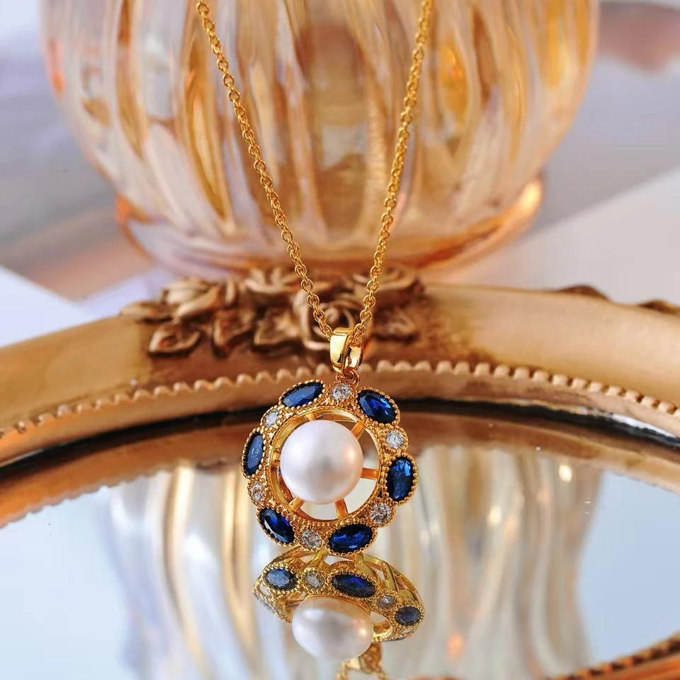 铜合金项链 B10238---中古欧美时尚百搭项链