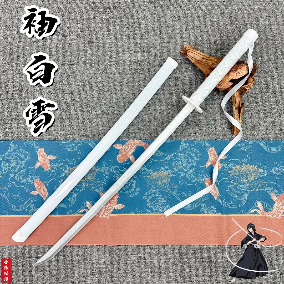 网红同款发光刀袖白雪带灯木刀带鞘拔刀剑训练习道具cos儿童玩具