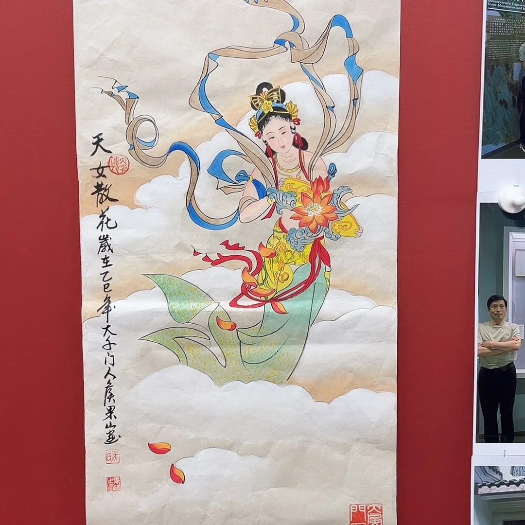 国画侯果山老师国画作品月