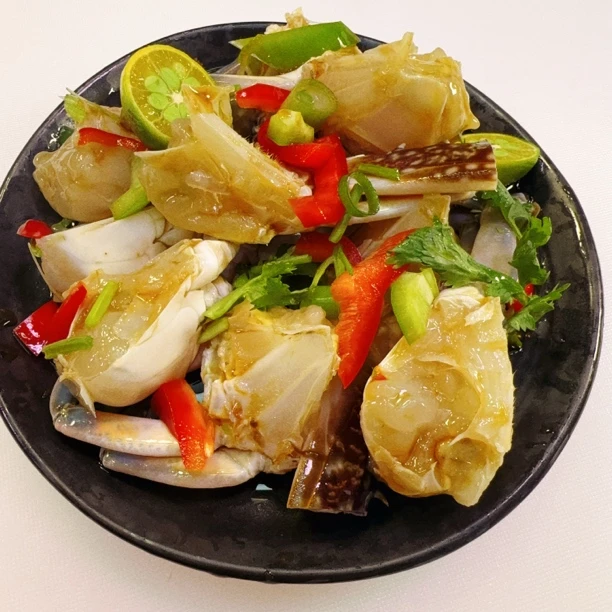 呛公飞蟹块400g果冻般的口感
