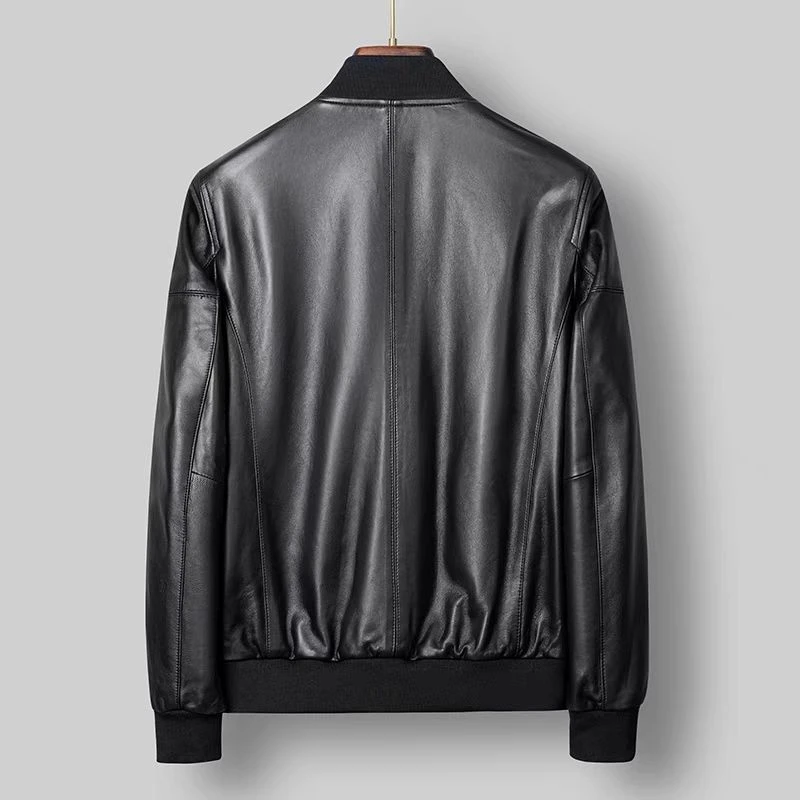 商务轻奢气质大方男士外套舒适高品质短款棒球服春秋休闲修身夹克