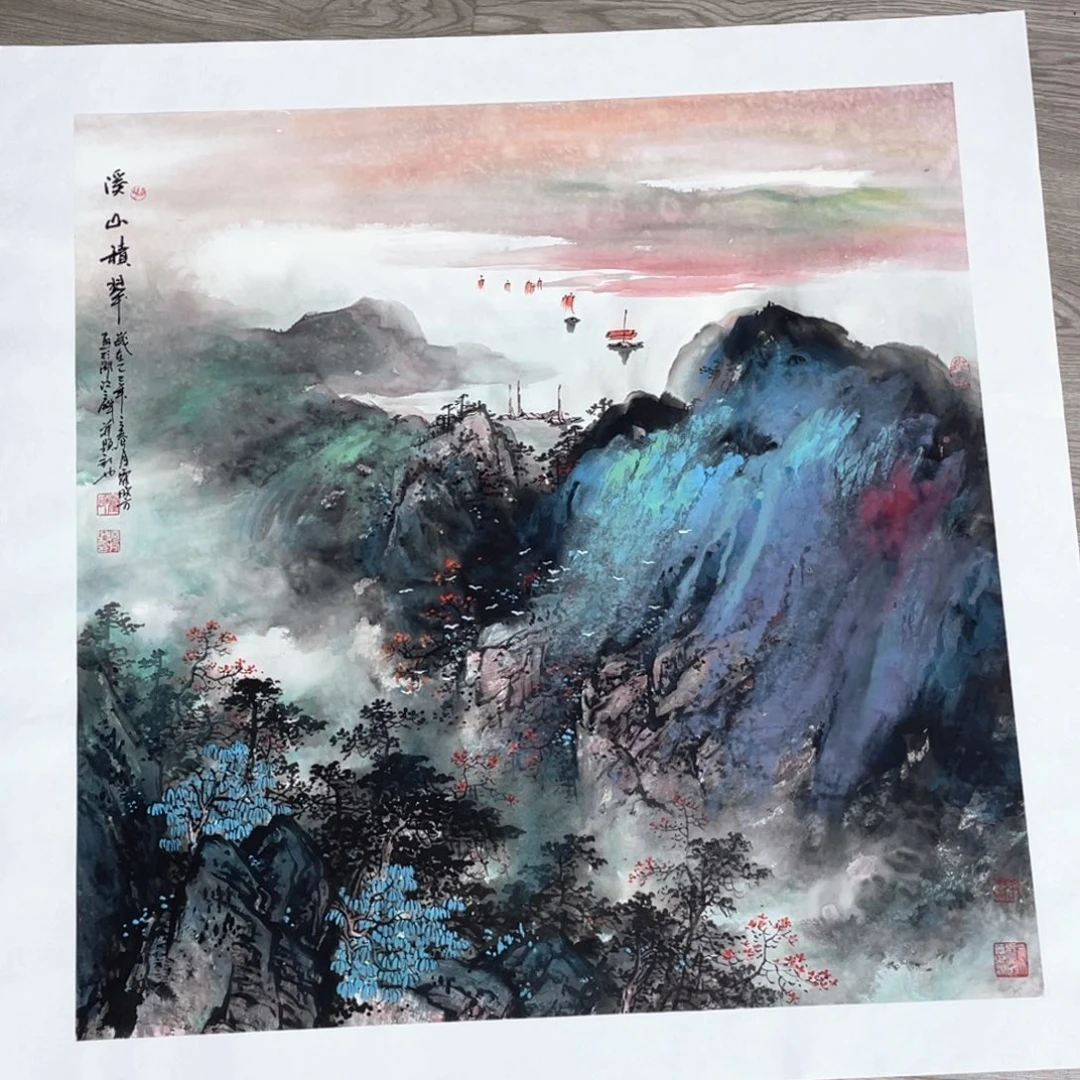 国画霍晓方老师作品欣赏